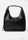 Sac Ève Noir Grainé Or