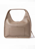 Sac Ève Taupe Grainé Argent