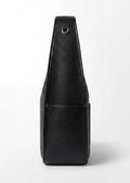 Sac Ève Noir Grainé Argent