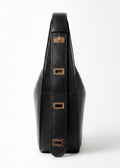 Sac Ève Noir Grainé Or