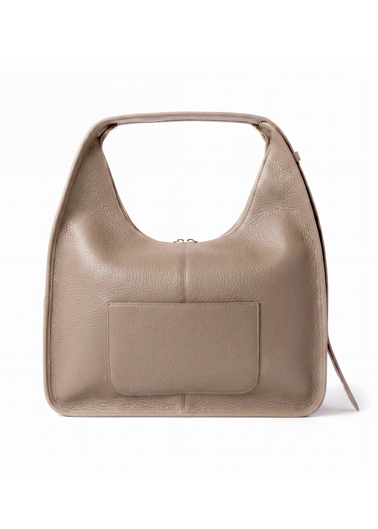 Sac Ève Taupe Grainé Or