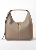 Sac Ève Taupe Grainé Or