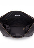 Sac Ève Noir Grainé Or