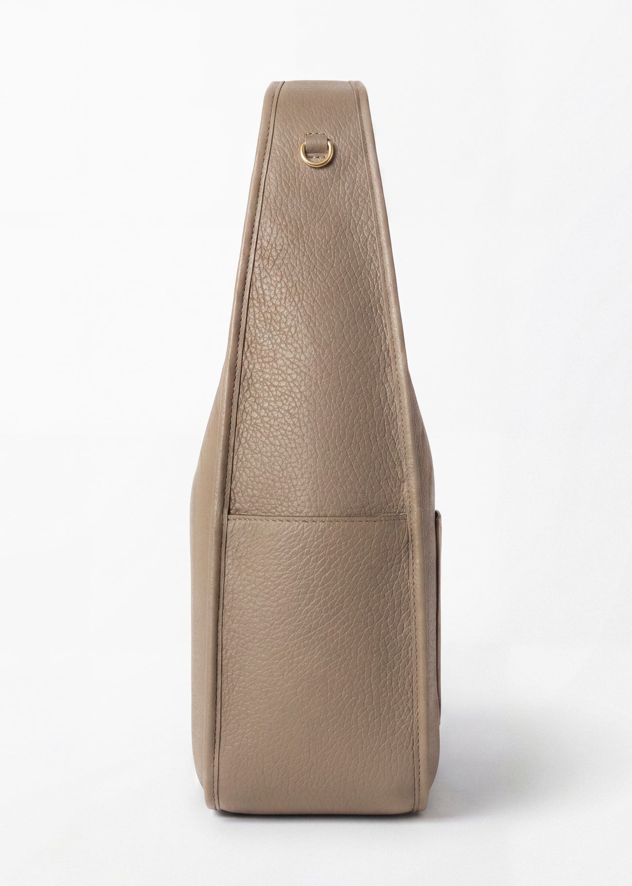Sac Ève Taupe Grainé Or
