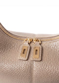 Sac Ève Taupe Grainé Or